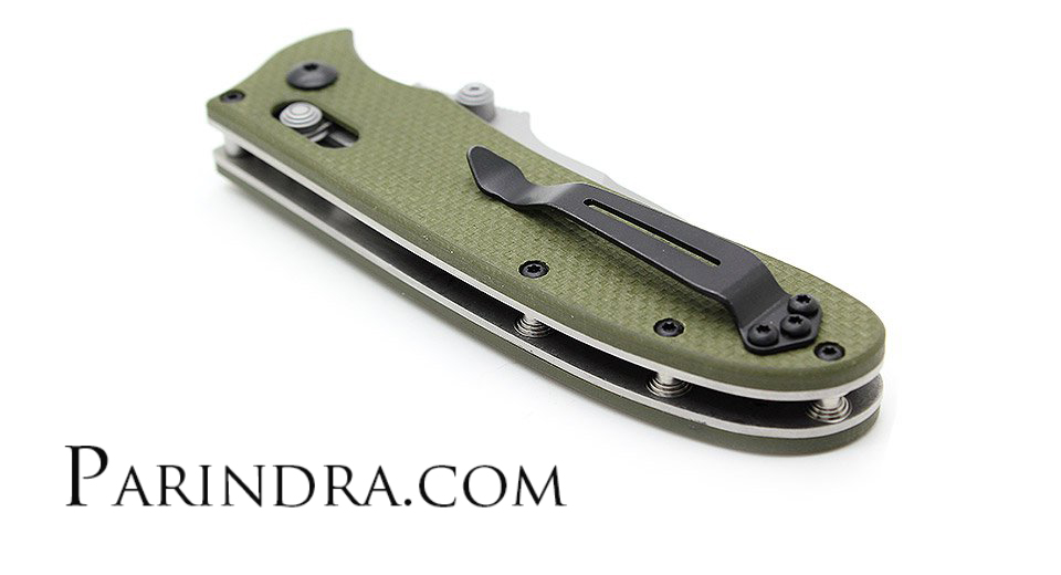 มีดพับ Ganzo รุ่น G704-GR สีเขียวทหารบก ของแท้ 100%