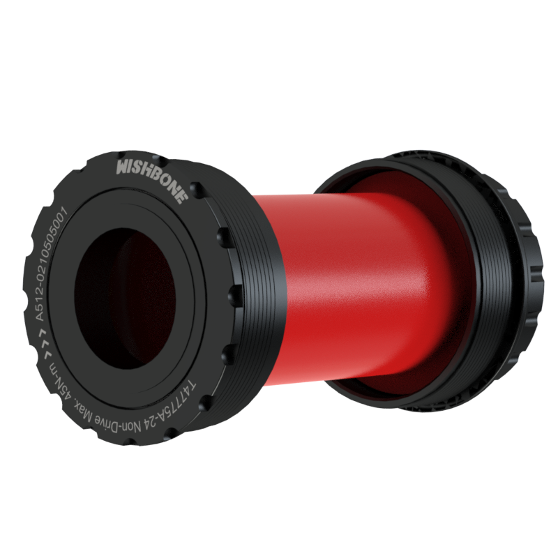บอตตอมแบร็คเก็ต WISHBONE T47 BBRight | Ceramic Bearings | Shimano, SRAM, Campagnolo Compatible | น้ำหนักเบา 103–104 กรัม | รับประกัน 2 ปี