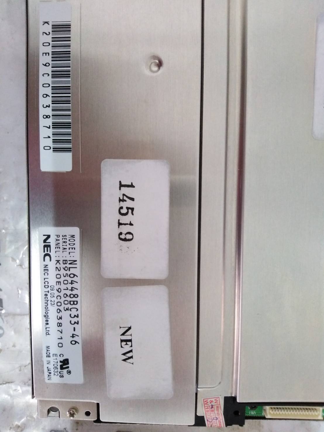 NL6448BC33-46 LCD PANEL “ NEC ”