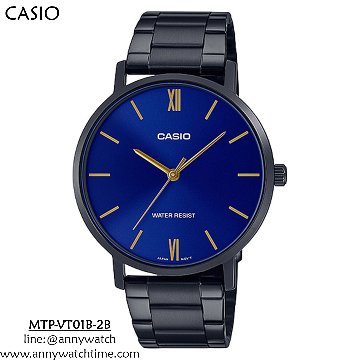 CASIO MTP-VT01B-2B