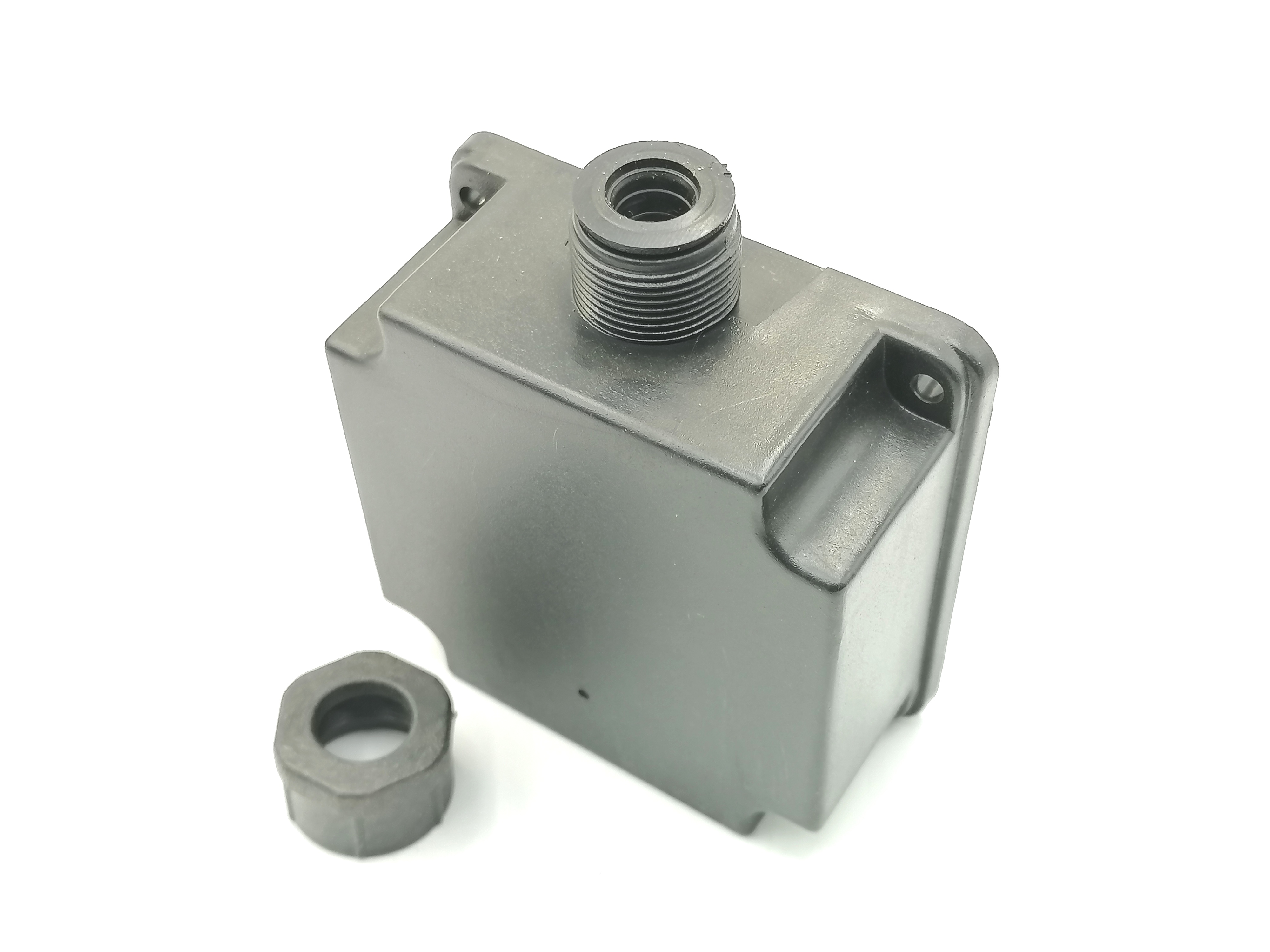 ฝาครอบสายไฟ คอนเดนเซอร์ มอเตอร์ (PVC) #L