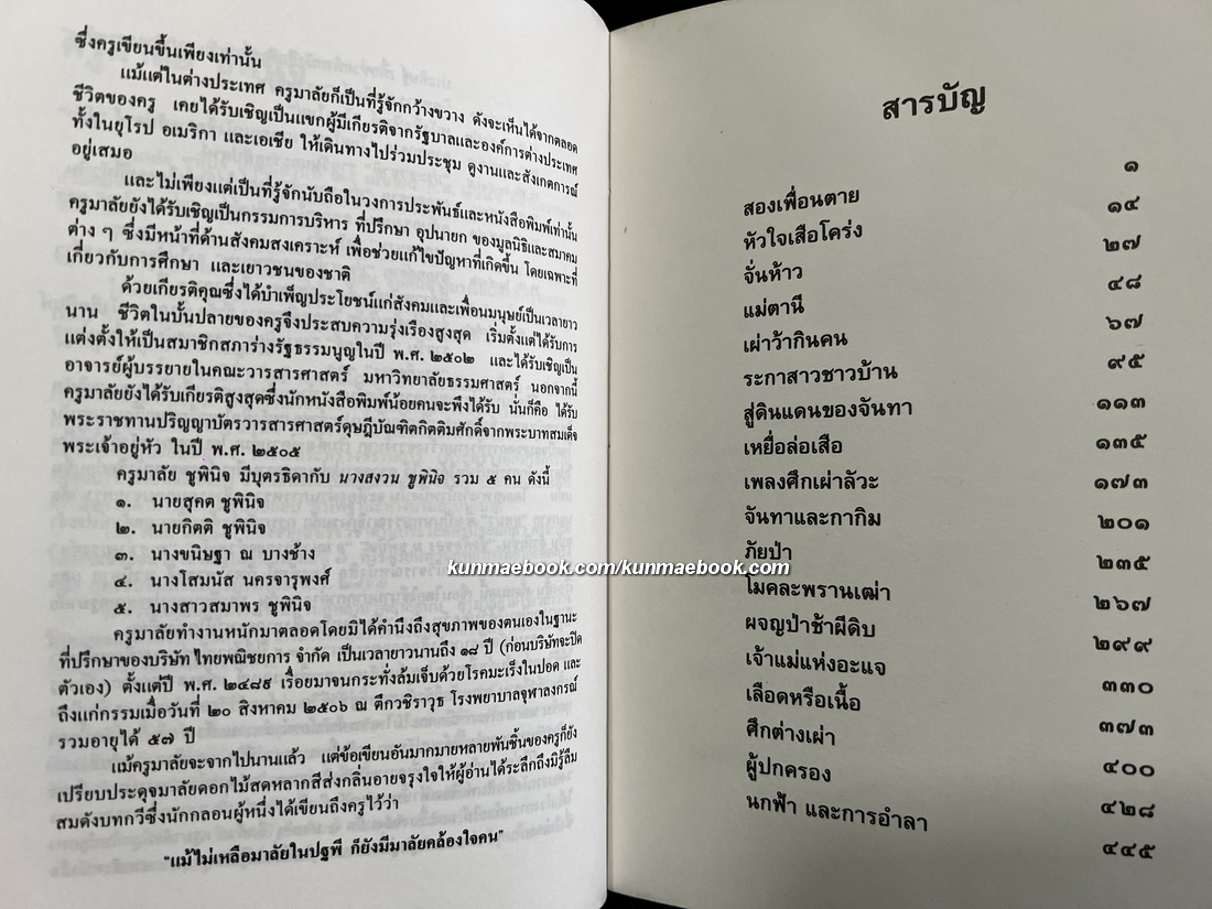 ลูกไพร ( เล่มเดียวจบ ) ผลงานของ น้อย อินทนนท์ ( มาลัย ชูพินิจ )