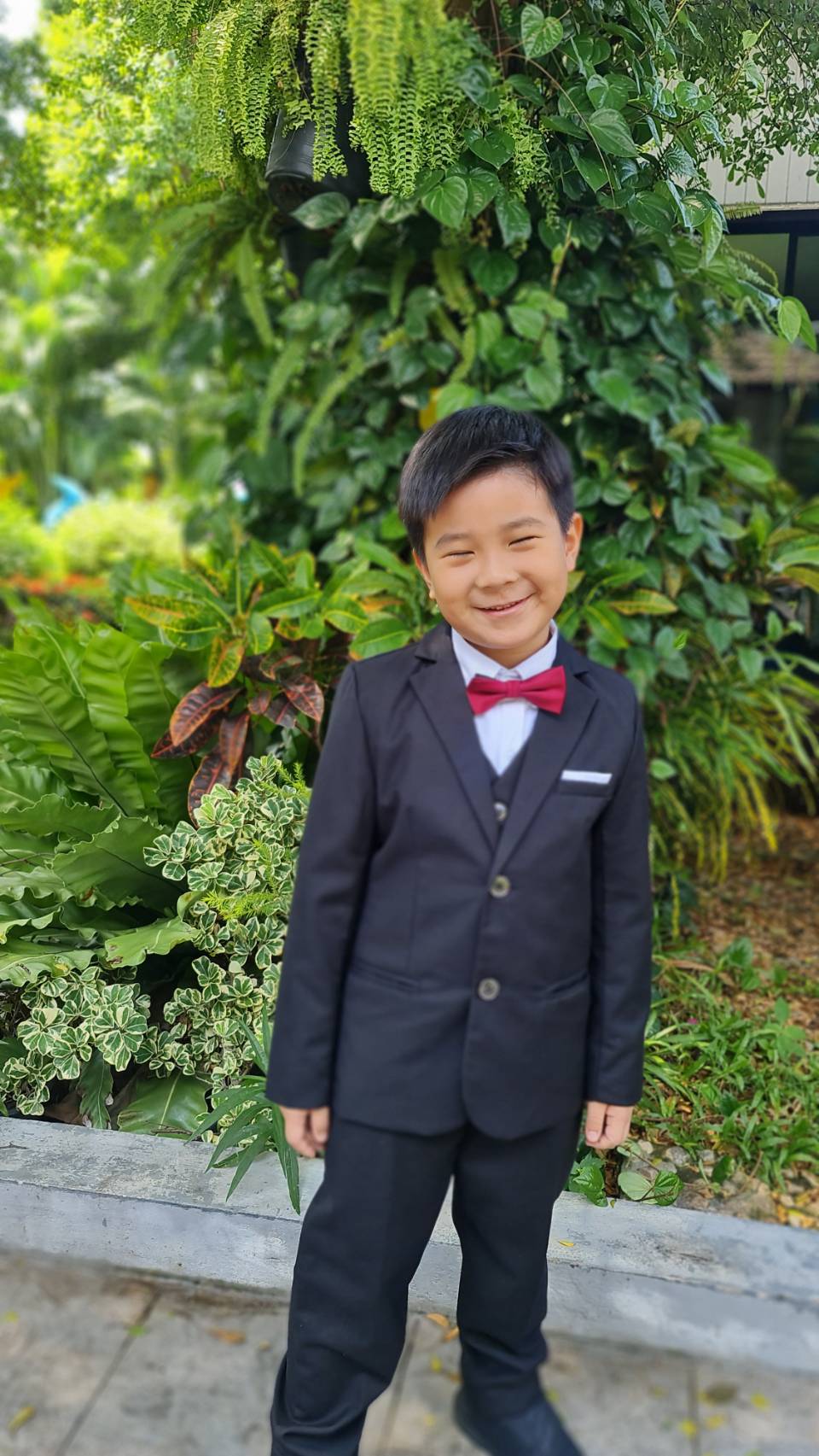 พร้อมเช่า ชุดสูทเด็กชาย สีดำ ** พร้อมเช่า ไซส์ 110, 120, 130, 140 , 150 , 160 ,170 **