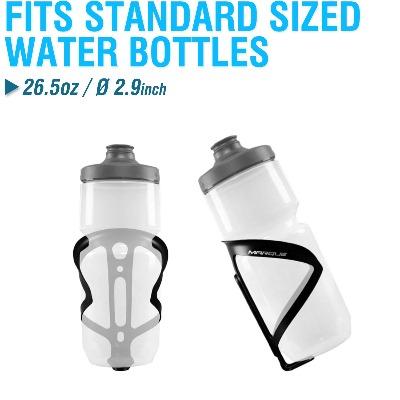 โครงกระติกจักรยาน ขากระติกอลูมิเนียม MARQUE Aluminum water bottle Lite and Classic