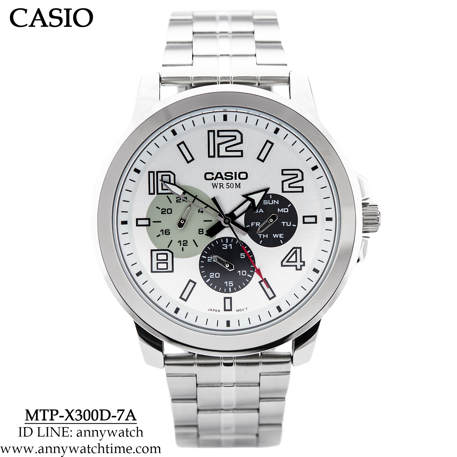 CASIO MTP-X300D-7A
