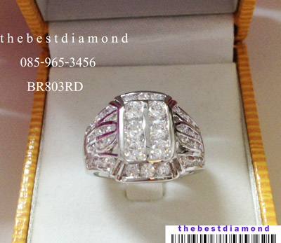 ****แหวนชายแบบ Modern หรูหรามากกกก ดูไฮโซ เสี่ยสุดๆๆๆคะ ทันสมัยมากคะ รหัส BR803RD