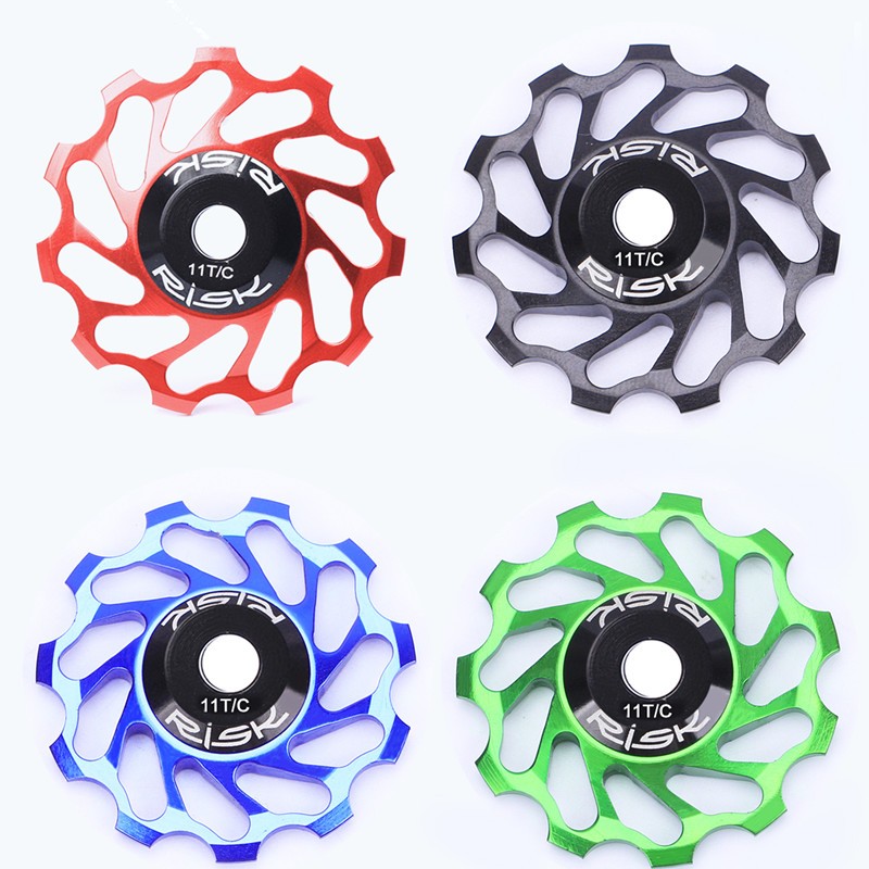 ลูกรอกตีนผี ลูกกลิ้งตีนผีหลัง RISK CERAMIC BEARING JOCKY WHEEL