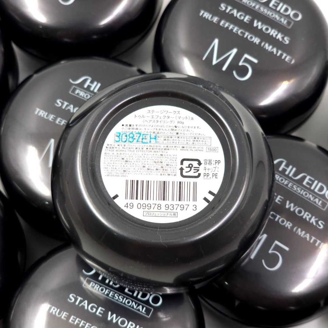 Shiseido จัดแต่งทรงผม สร้างลุคที่ต้องการ true effectoe matte M5 80 g.