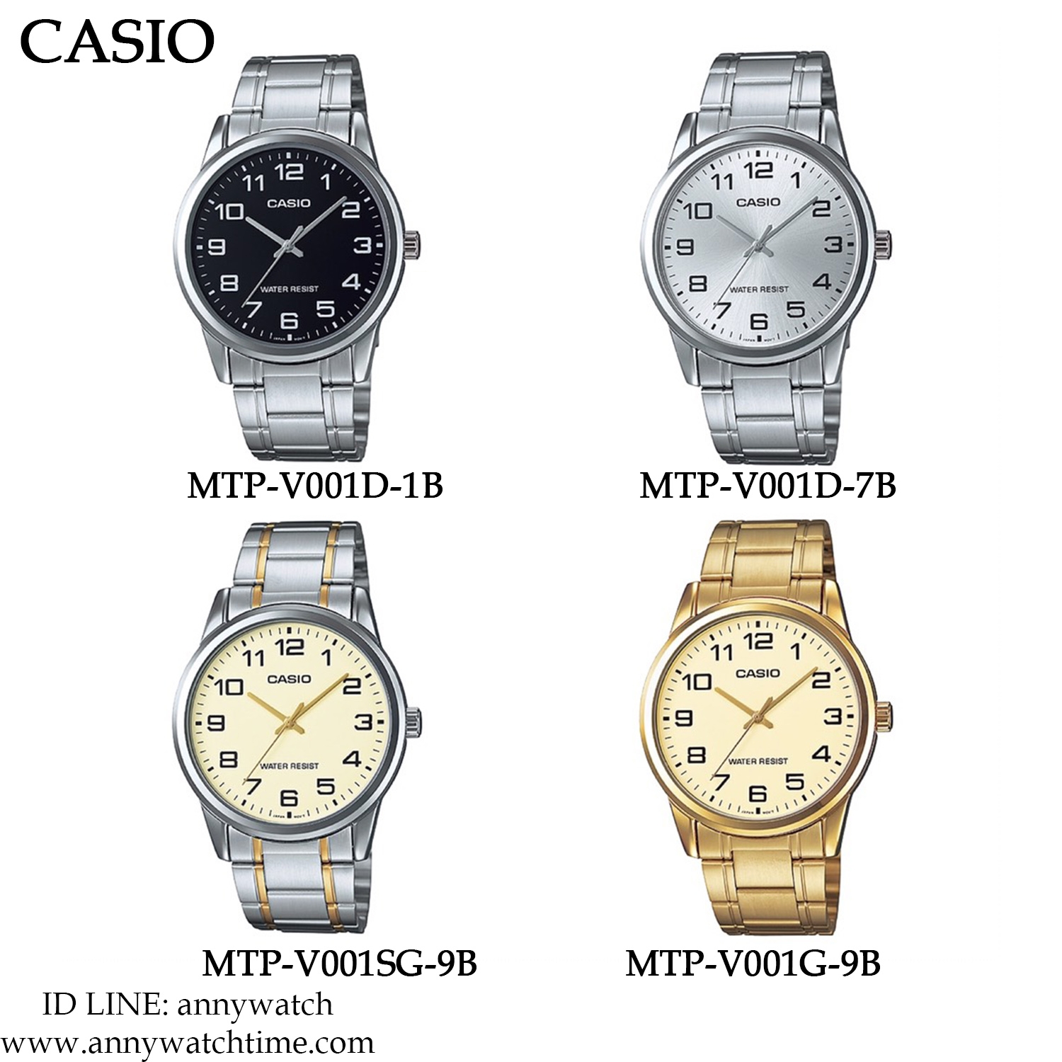 CASIO MTP-V001D-1B