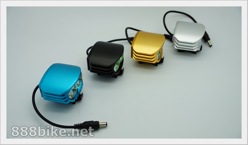 ไฟฉายเอนกประสงค์ ไฟเลด YPD 2 x Cree XM-L U2 LED 4000lm 4-Mode Cool White Bicycle Light