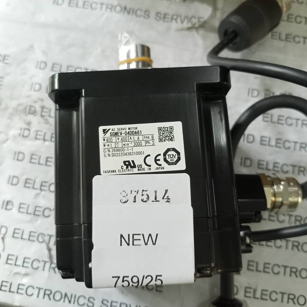 SGMEV-04DDA61 SERVO MOTOR " YASKAWA "