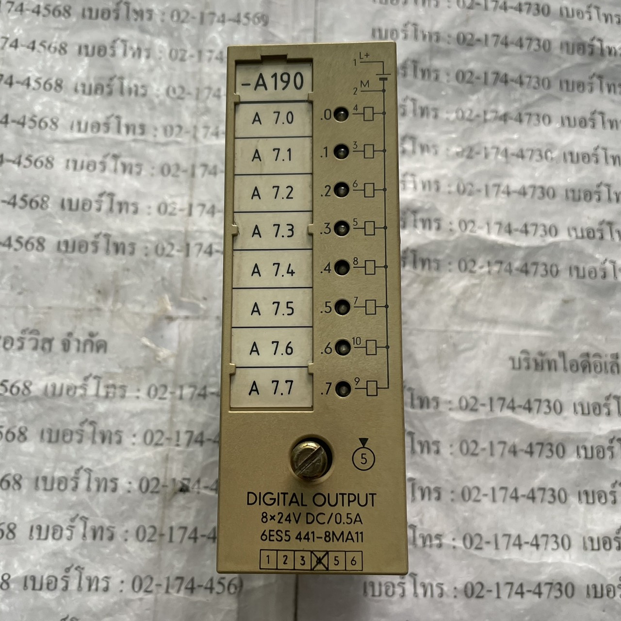 6ES5 441-8MA11 PLC " SIEMENS "