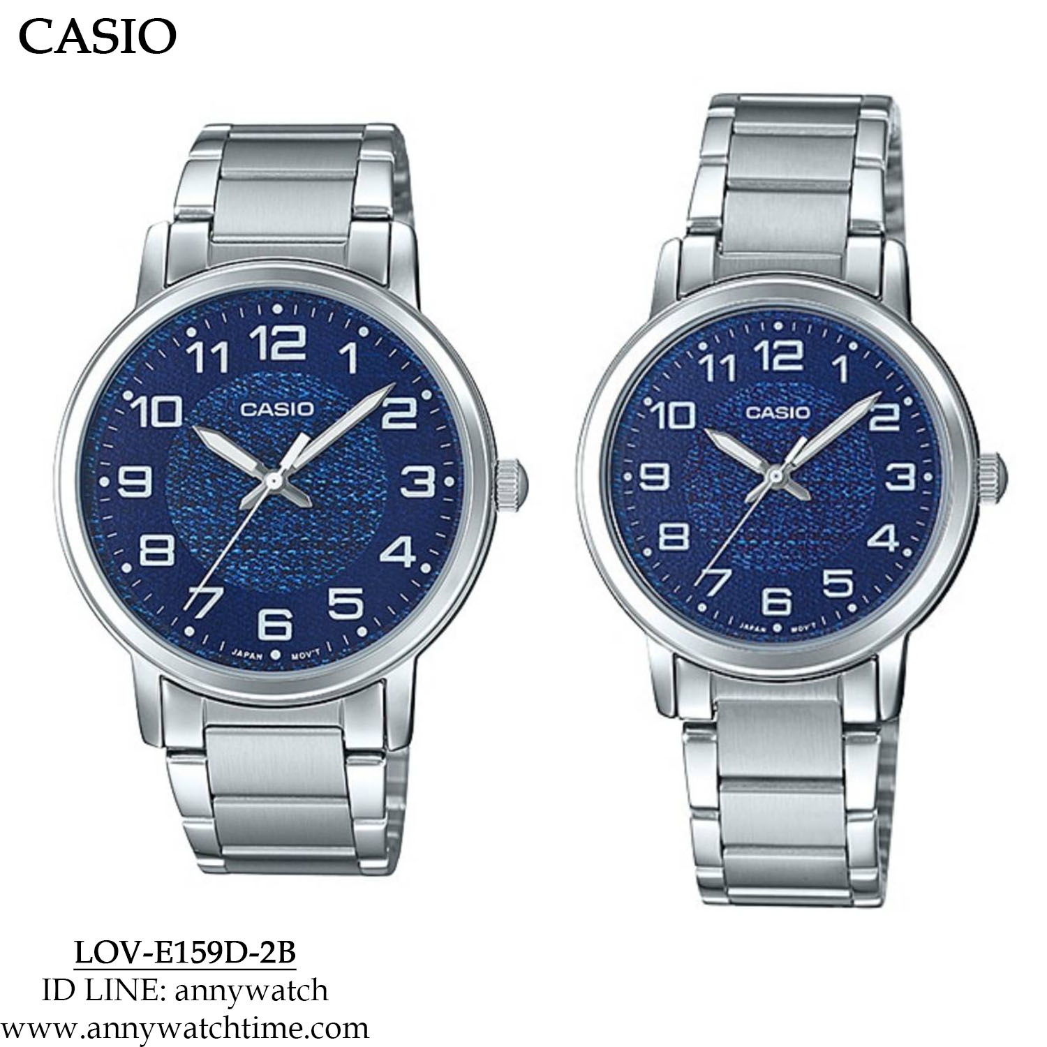 CASIO LOV-E159D-2B
