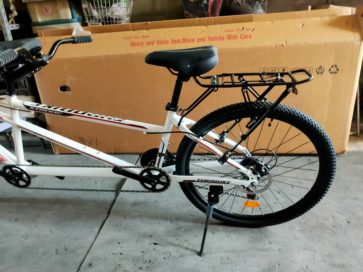 จักรยานแทนเดม EUROBIKE TD2126 TANDEM BIKE, 21 Speed Aluminum Tandem bicycle จักรยานคู่รัก ล้อ 26 นิ้ว (แทนเด็มไบค์)