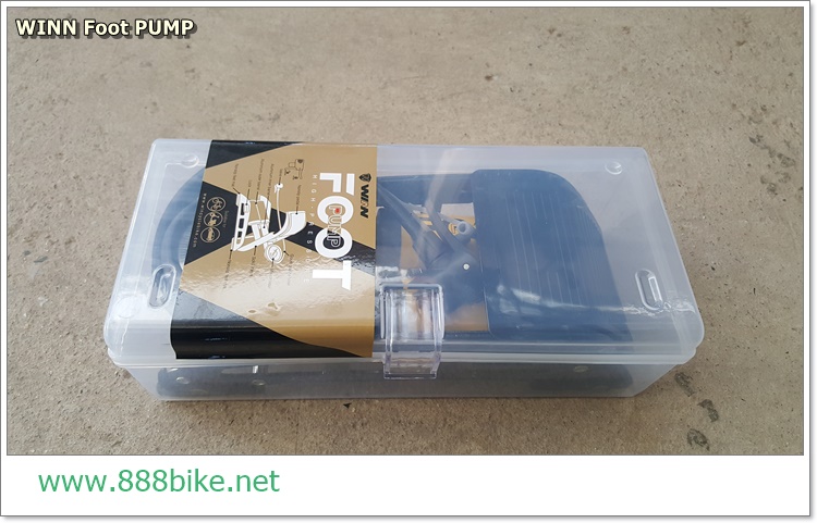 สูบเท้าเหยียบ Winn Foot Pump ปั๊มลมคู่