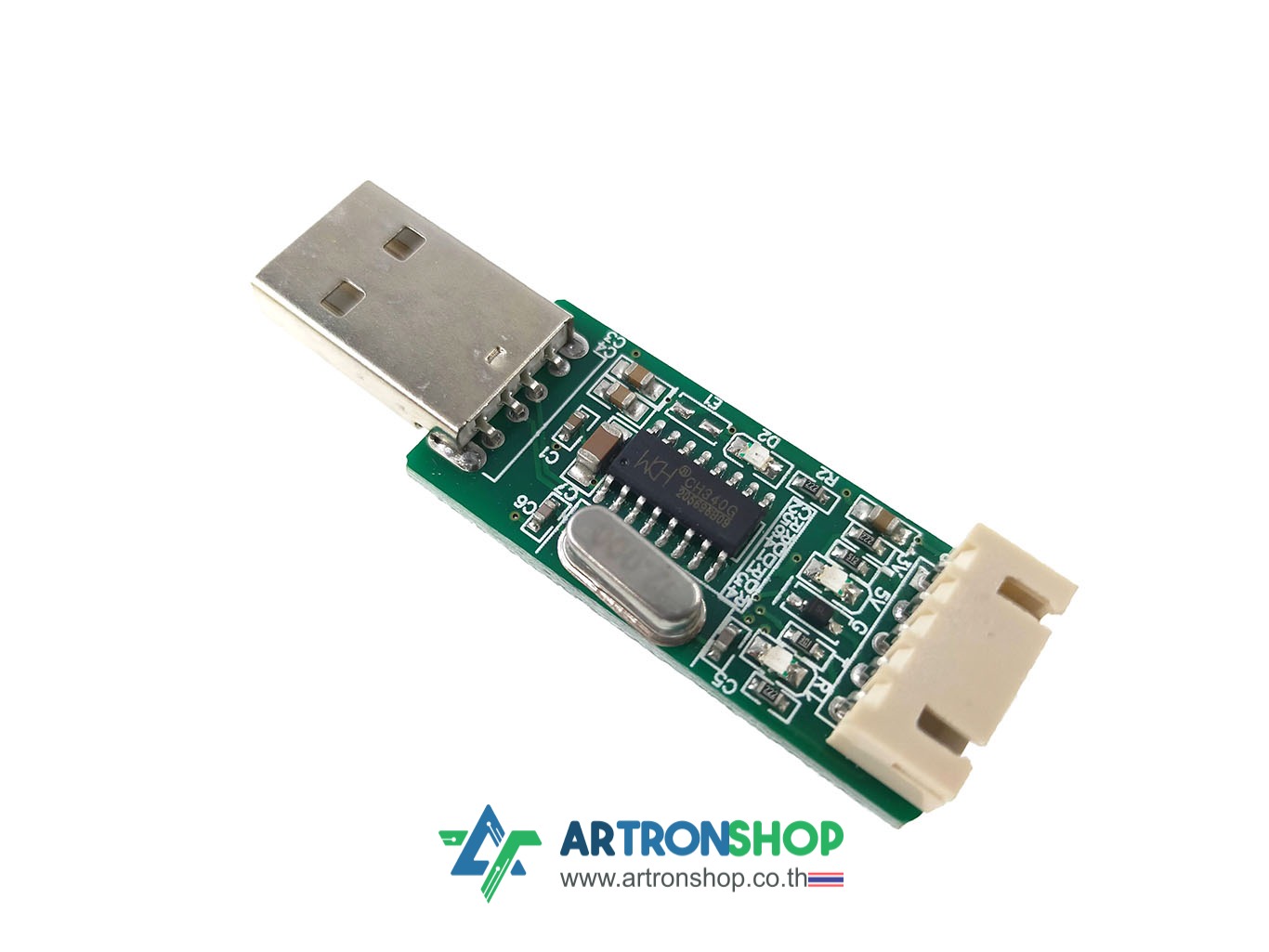 CH340 USB to Serial TTL โมดูลแปลง USB เป็น UART TTL