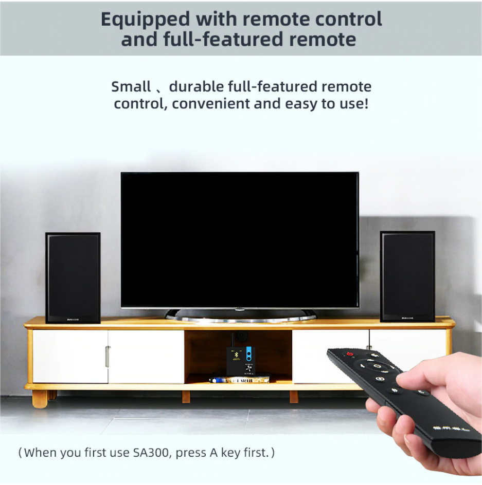 SMSL SA300 แอมป์ตั้งโต๊ะระดับ Hi-Res รองรับ Bluetooth5.0 ประกันศูนย์ไทย