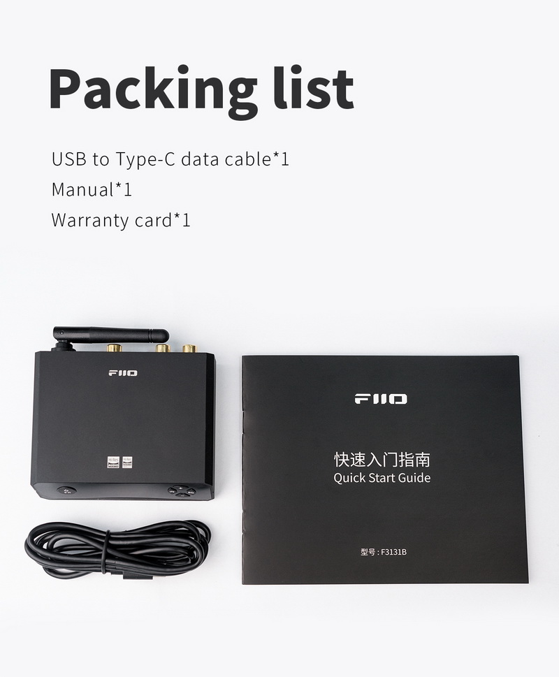 FiiO BR13 ตัวรับสัญญาณ Bluetooth ความละเอียดสูง รองรับ Dual Hi-Res ประกันศูนย์ไทย