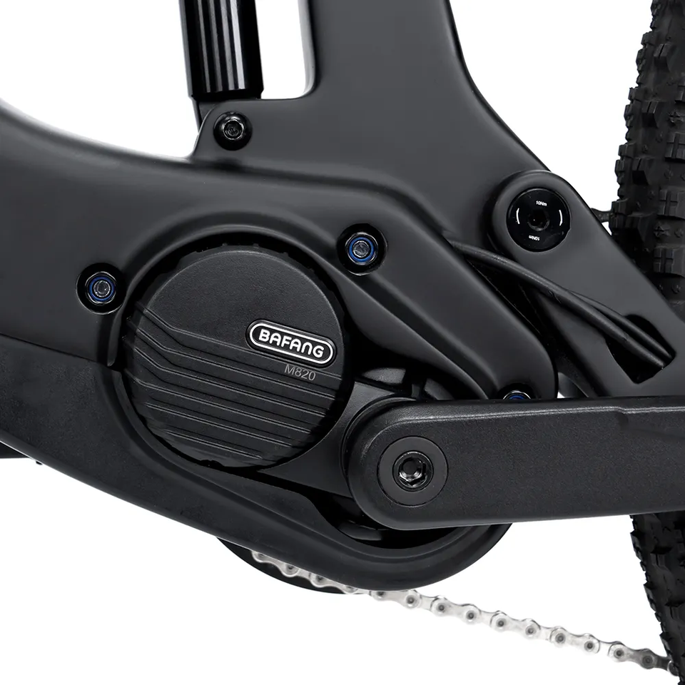 CYCTRAC EM19 Electric Mountain Bike | Carbon Fiber Frame 27.5"/29" | Bafang Mid-Drive M820 Low | Pre-Order