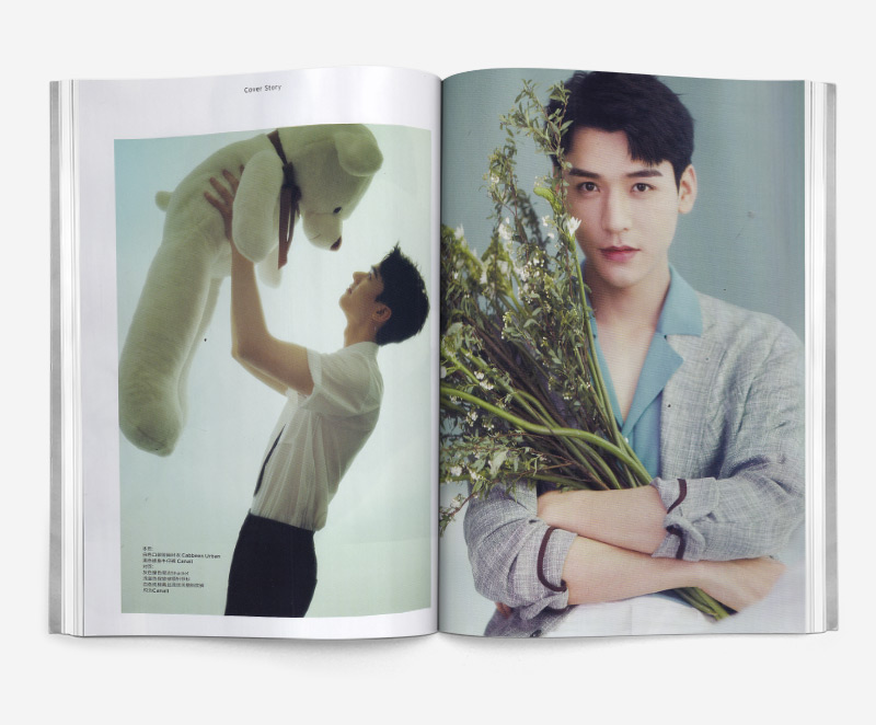 นิตยสาร ELLE MEN 2021 ปก กงจวิ้น
