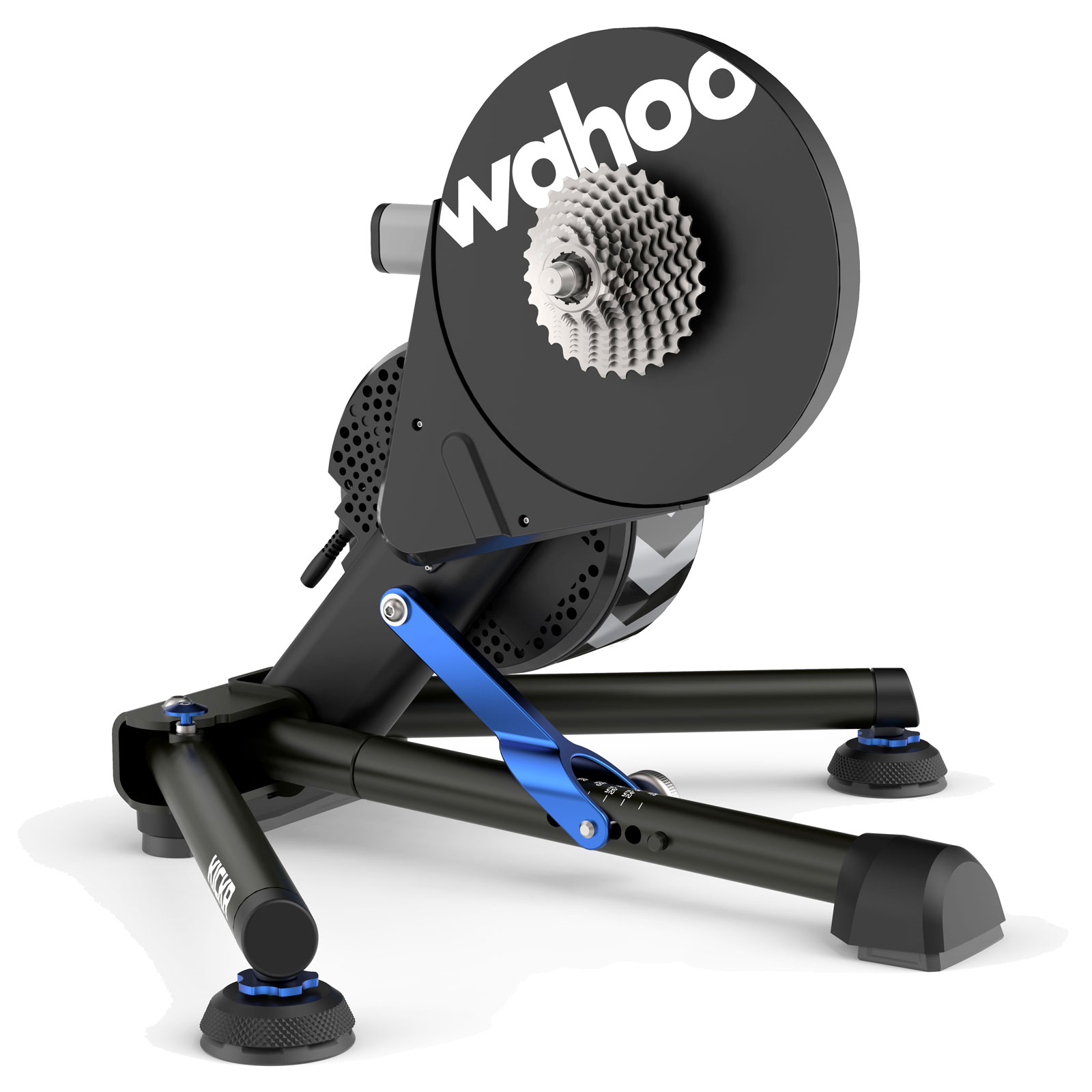 Wahoo KICKR V Smart Trainer สมาร์ทเทรนปั่นจักรยาน รองรับ Zwift, Wahoo Fitness , ONELAP โยกขณะปั่นสูงสุด 5%