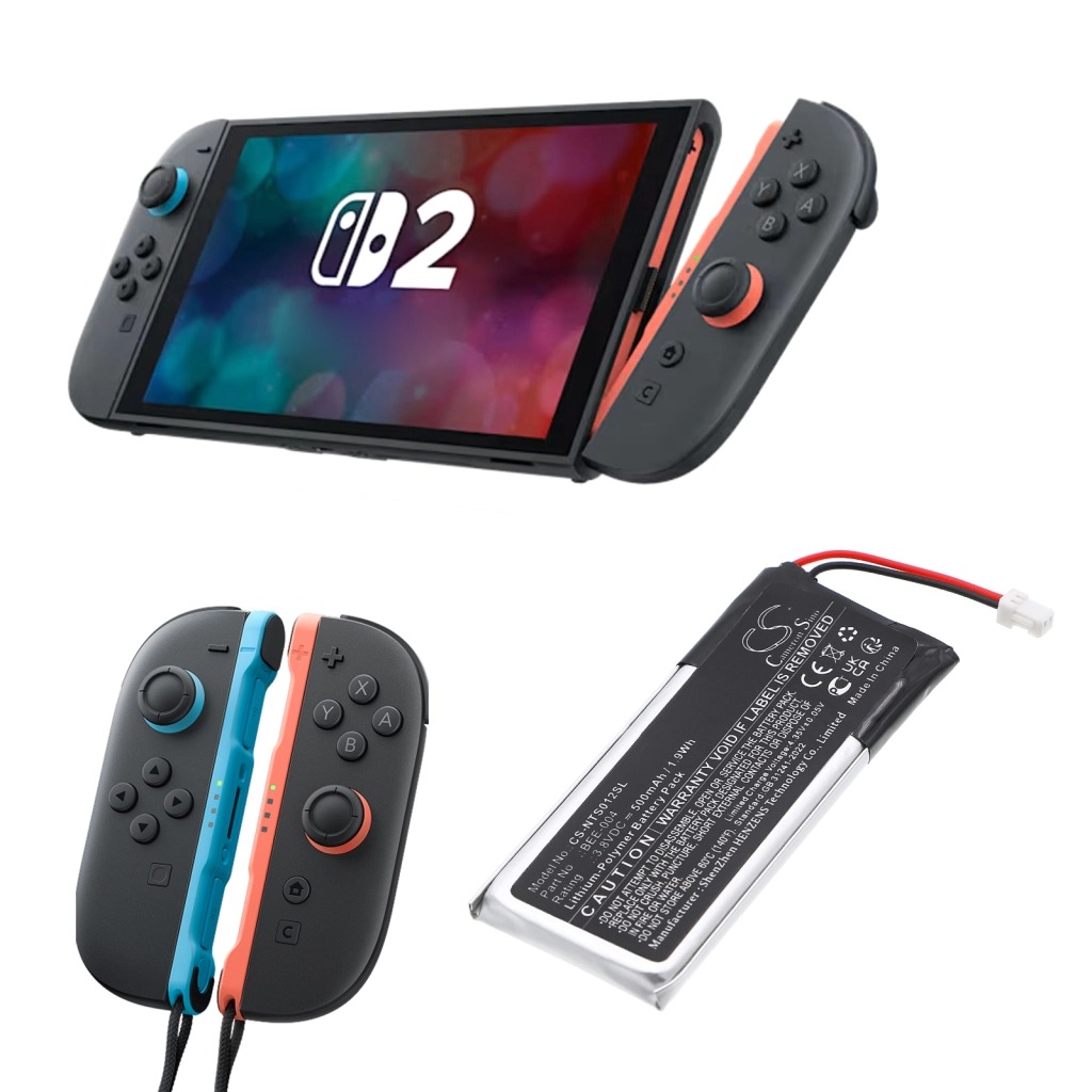 ขายแบตเตอรี่สำหรับซ่อม Nintendo BBE 012, BBE-012, SWITCH 2 JOY-CON 2 [-แบต-]