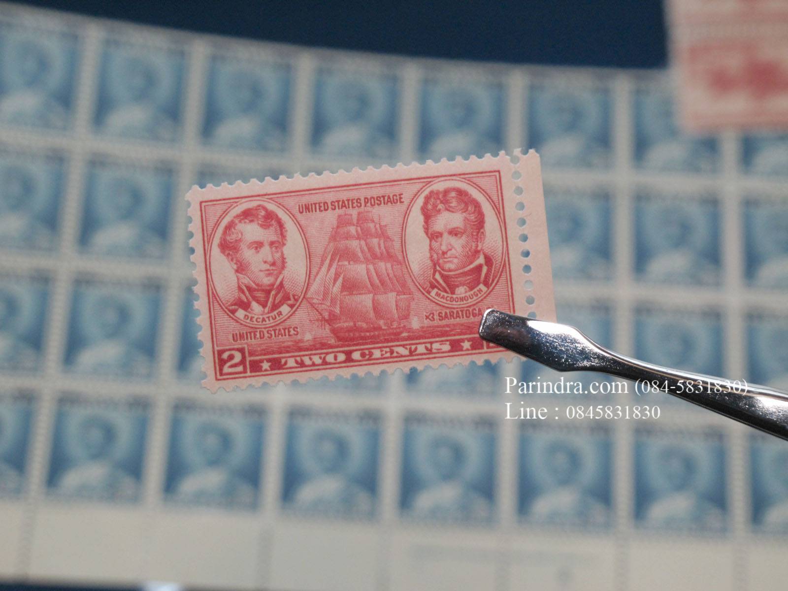 ปากคีบแสตมป์ PRINZ จาก เยอรมัน Germany ใช้หยิบหรือจับแสตมป์ (อย่างดี)