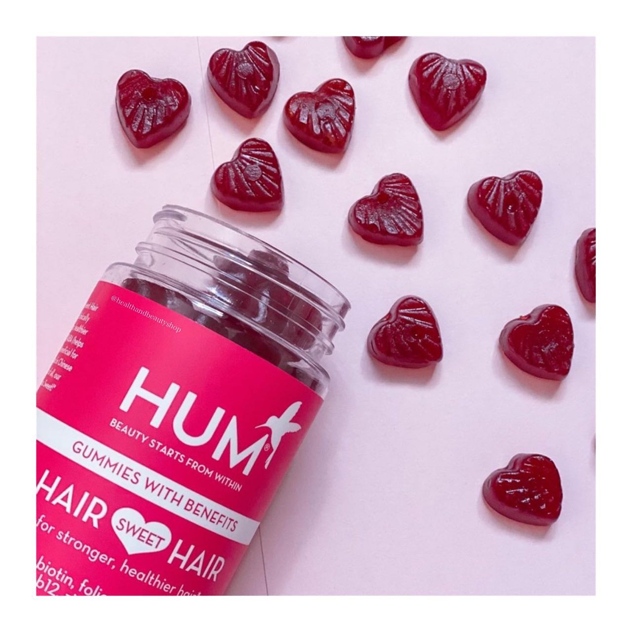 HUM nutrition Hair Sweet Hair Growth - Vegan Gummies