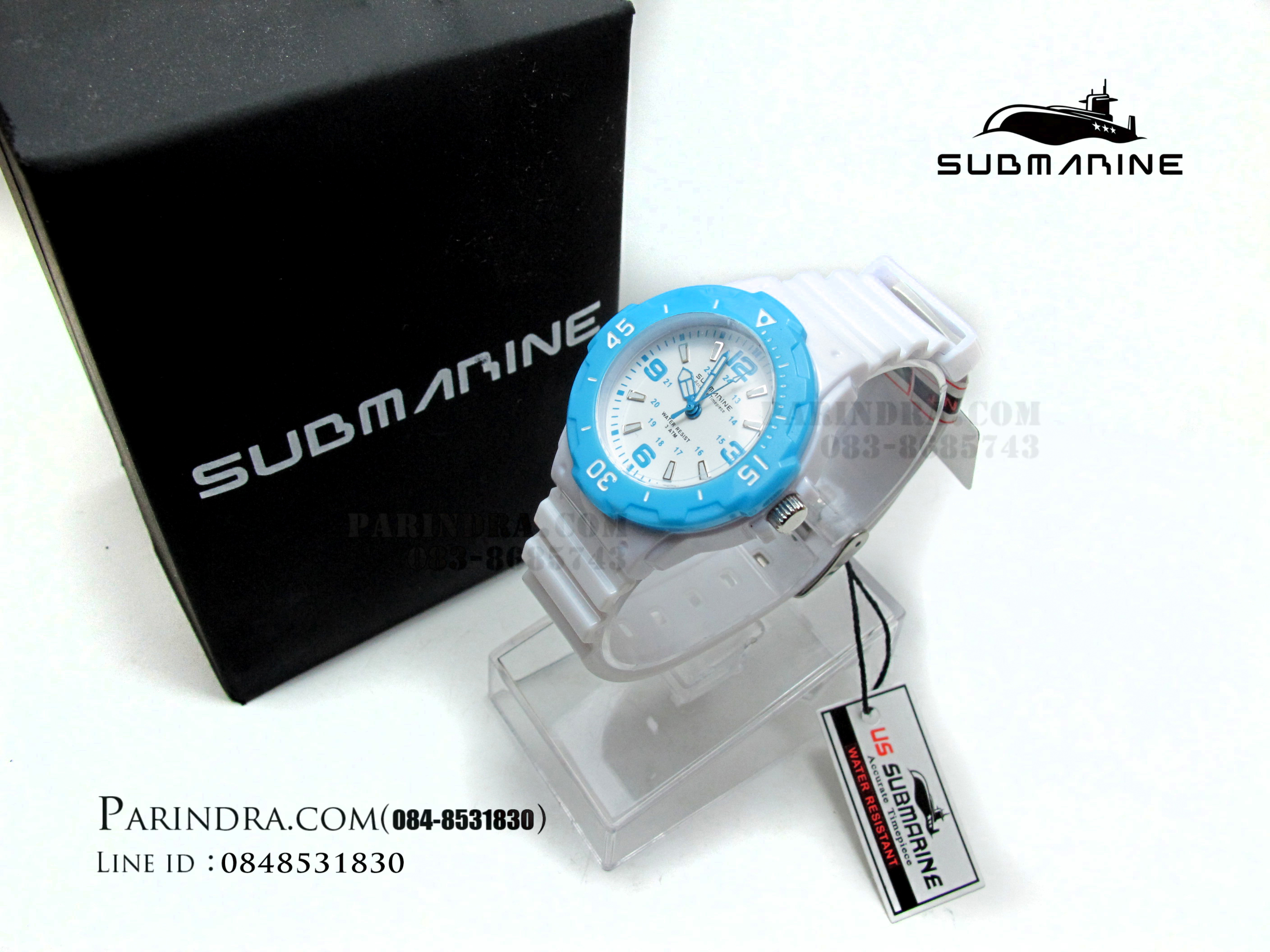 นาฬิกา US submarine Standard TP2108L สีขาวขอบฟ้า