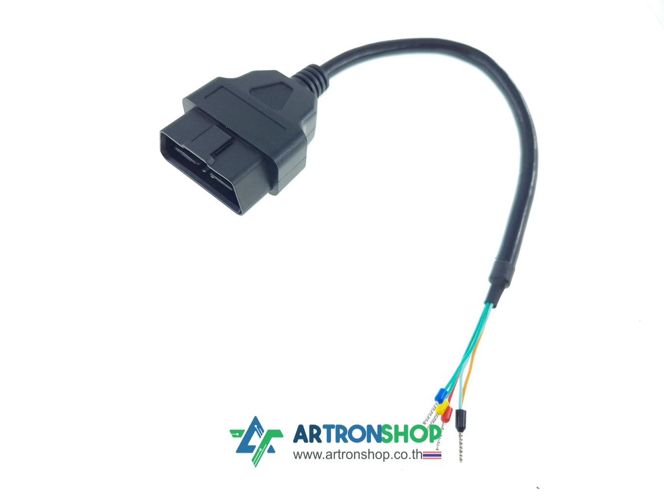 คอนเนคเตอร์ OBD2 OBD-II CAN Bus ตัวผู้ สำหรับเสียบรถยนต์