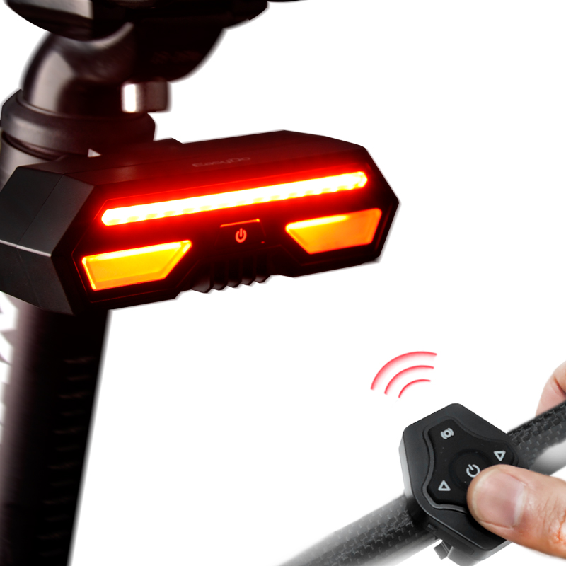 ไฟท้ายเลเซอร์ มีไฟเลี้ยวมีรีโมท EASYDO ED-3115 REMOTE TURN SIGNAL TAIL LIGHT 85 ลูเมน กันน้ำได้ มีไฟเลี้ยว ชาร์ USD.