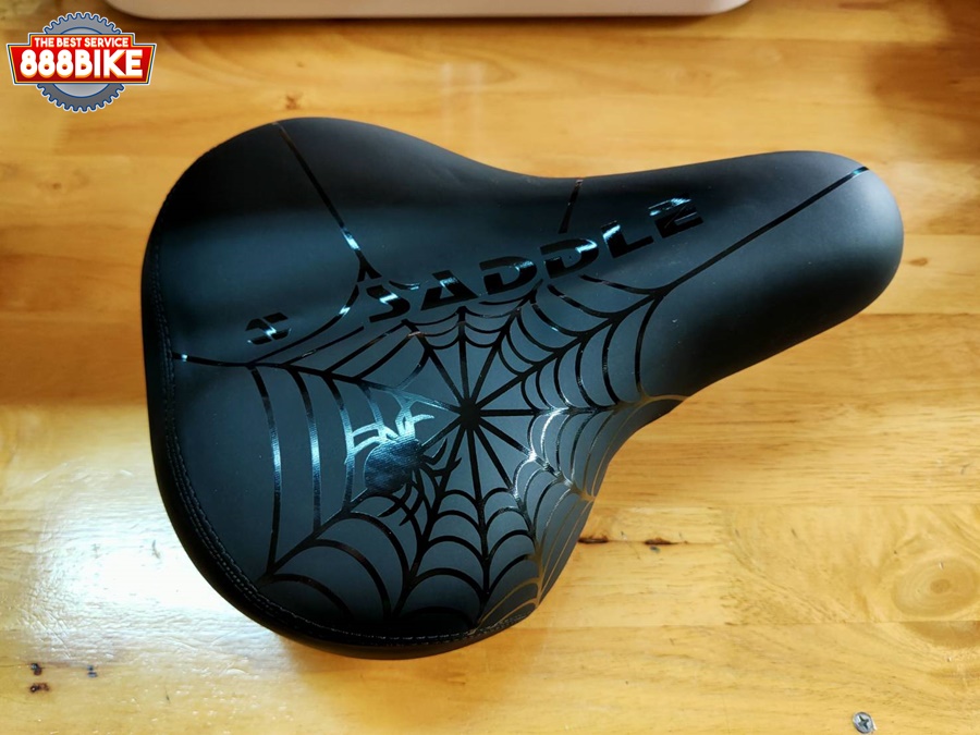 เบาะสำหรับจักรยานแบบหนานุ่ม จัมโบ้ " SPYDER SADDLE " มีสปริง