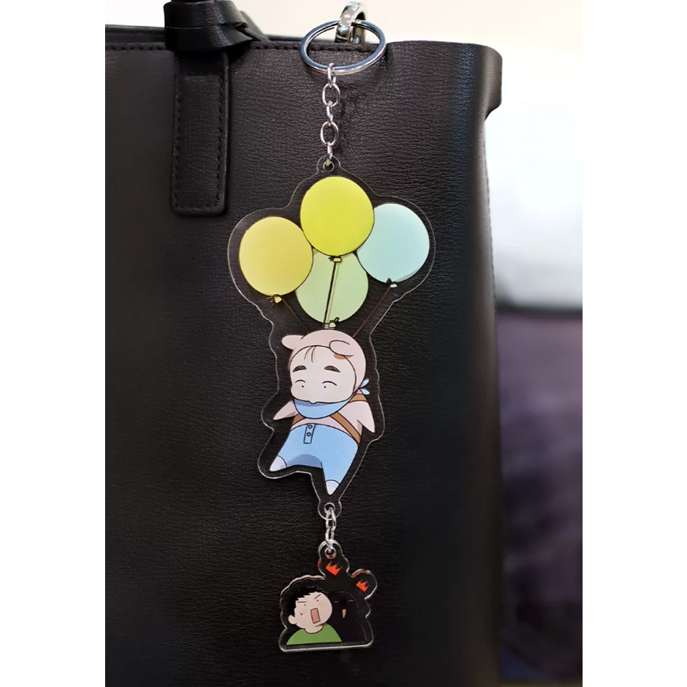 เมื่อวันฟ้าใส -Acrylic keyring