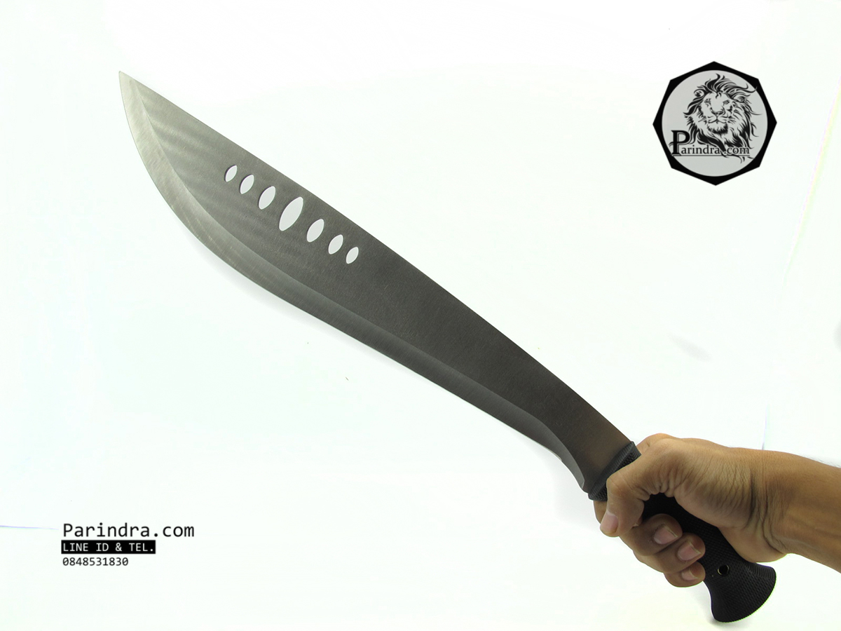 มีดใบตาย OX Head กวัดแกว่ง ขาดสะบั้น ขนาด 20 นิ้ว ด้ามยาง สันหนาแกร่งกว่าด้ามไม้