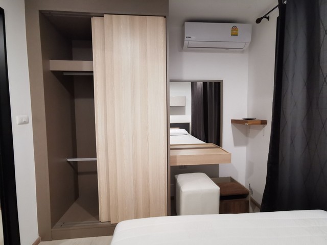 ให้เช่าคอนโด ดิ เอ็กเซล คูคต ตึกC 25 ตรม.เฟอร์ครบ มีเครื่องซักผ้า มีกระจกกั้นห้อง พร้อมอยู่