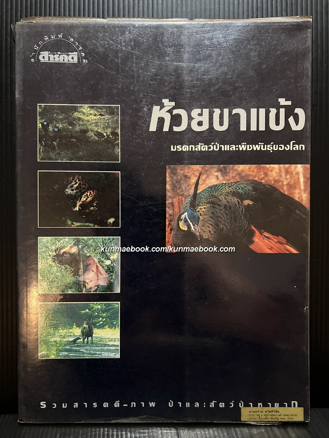 ห้วยขาแข้ง 'รวมสารคดี-ภาพ ป่าและสัตว์ป่าหายาก ที่เป็นมรดกสัตว์ป่าและพืชพันธุ์ของโลก'