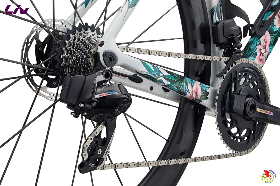 จักรยานเสือหมอบ LIV ENVILIV ADVANCED SL LTD ชุดเกียร์ SRAM Force AXS 2X12 Speed ทรงแอโร่ Limited Liv 2024