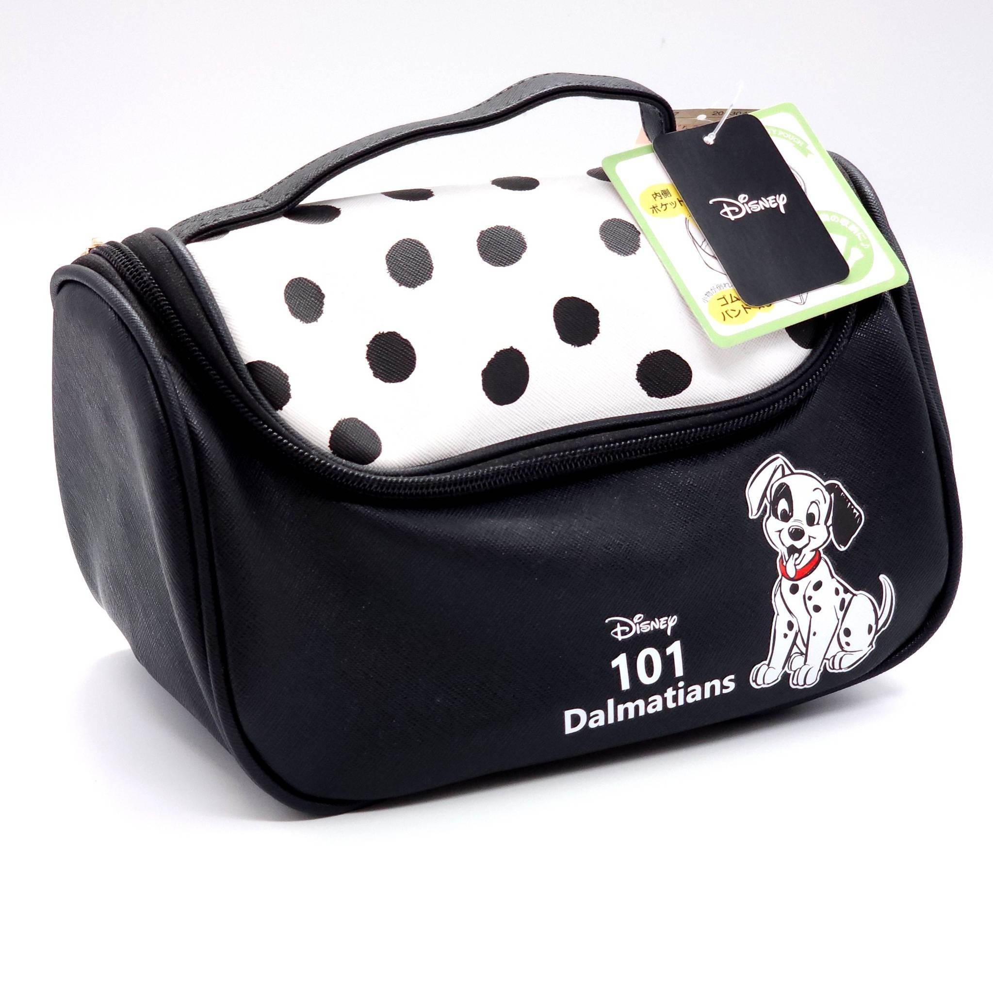 กระเป๋าใส่เครื่องสำอาง ลิขสิทธิ์แท้จาก Sanrio และมีซิปรอบกระเป๋า เปิด-ปิด มีลาย Dalmatians,Winnie The Pooh,Hangyodon,Pocchaco,Snoopy Peanuts