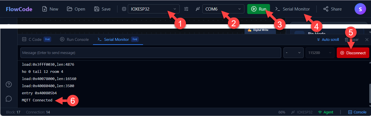 FlowCode x MQTT : การรับ-ส่งข้อมูลผ่าน MQTT ด้วย ESP32 เขียนโค้ดแบบ ...