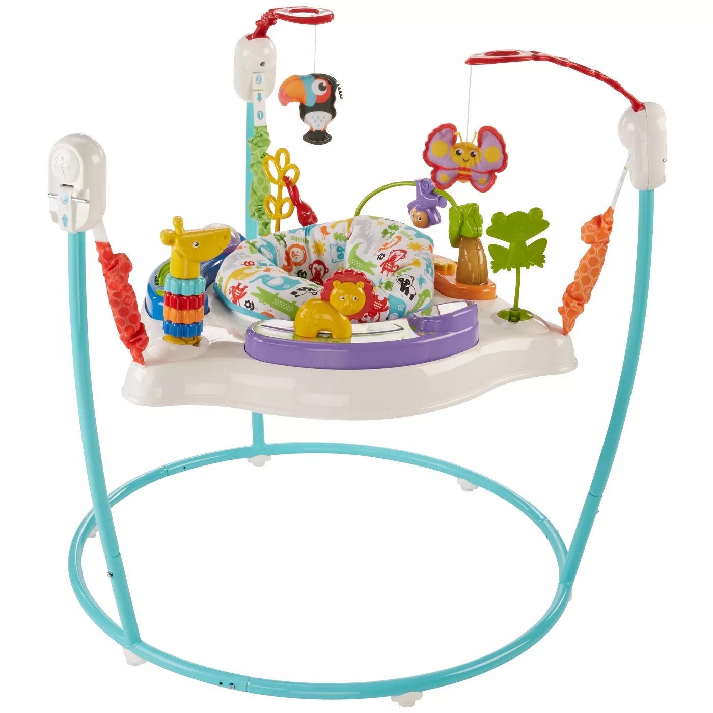 Fisher-Price Animal Activity Jumperoo จั้มเปอร์ รุ่นใหม่ พับเก็บได้ ของเล่นเด็ก ของเล่นเสริมพัฒนาการ ของเล่นเสริมทักษะ ยอดฮิตที่ทุกๆบ้านต้องมี
