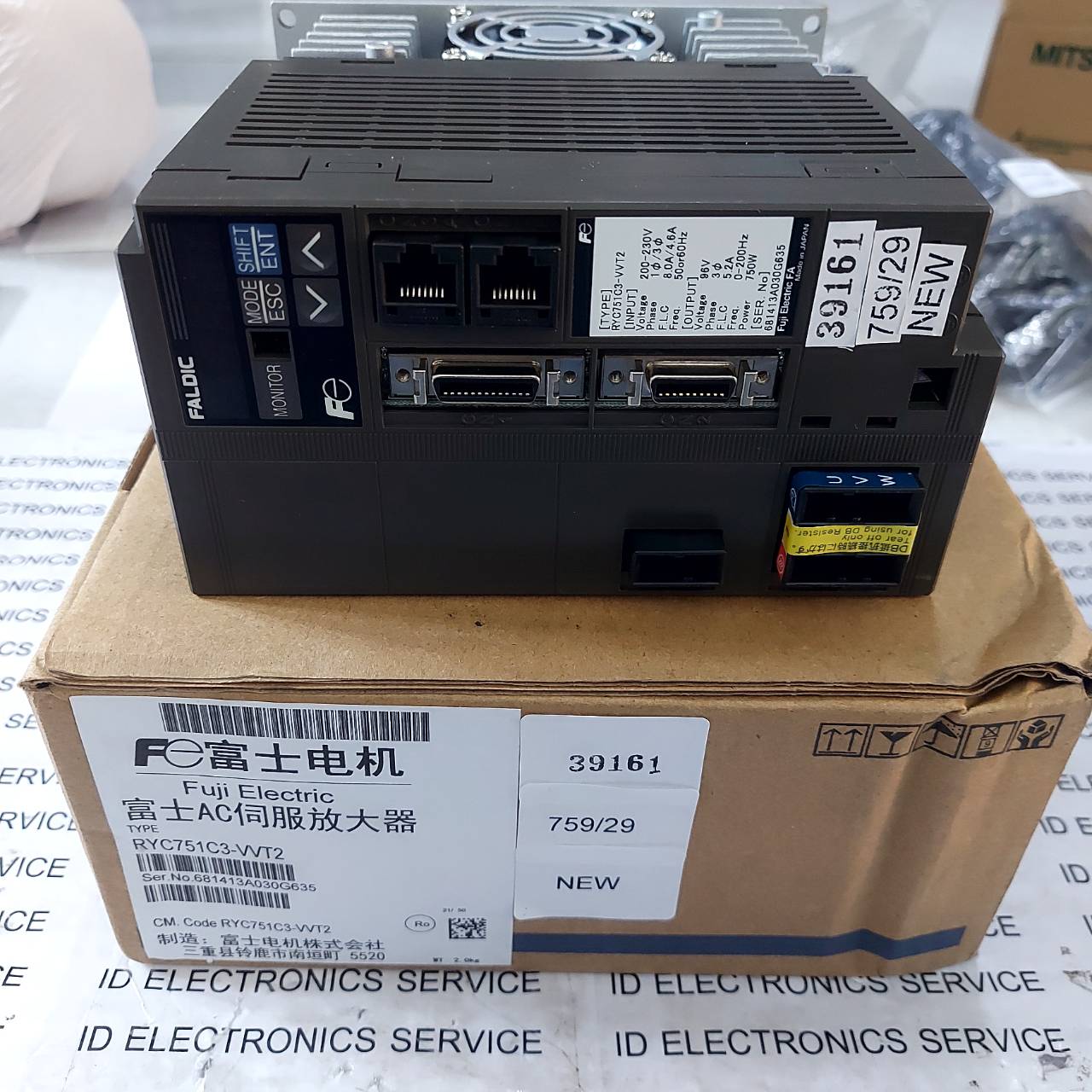 RYC751C3-VVT2 SERVO DRIVE " FUJI "