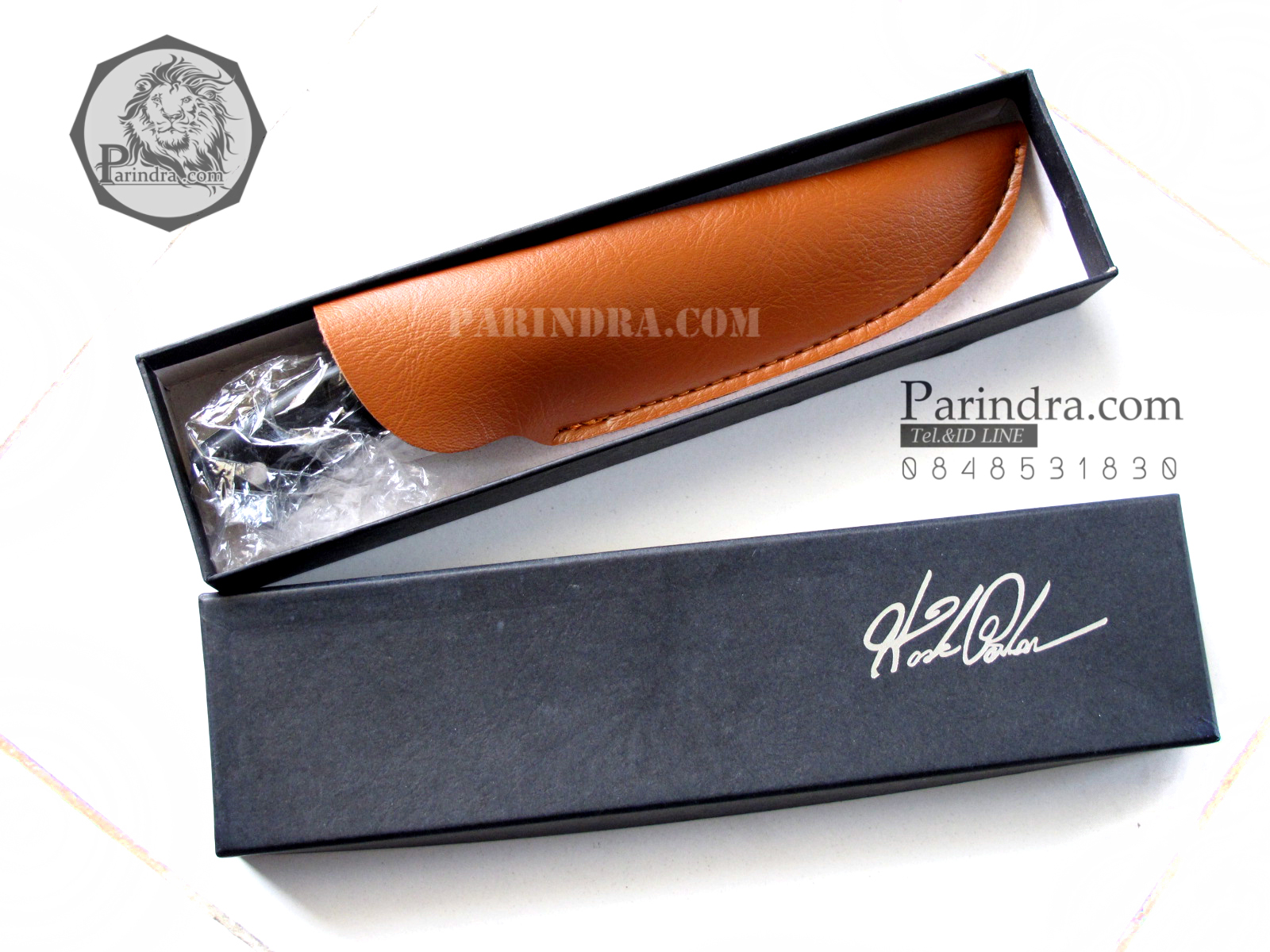 มีดใบตาย มีดแล่ Kose Polar Knife สำหรับพกพาเดินป่า ขนาด 8 2/8 นิ้ว พร้อมซองหนัง