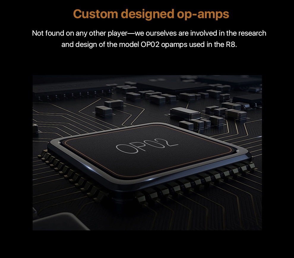 HiBy R8 Dap พกพา ชิป Dual AK4497 DAC รองรับ Hi-Res