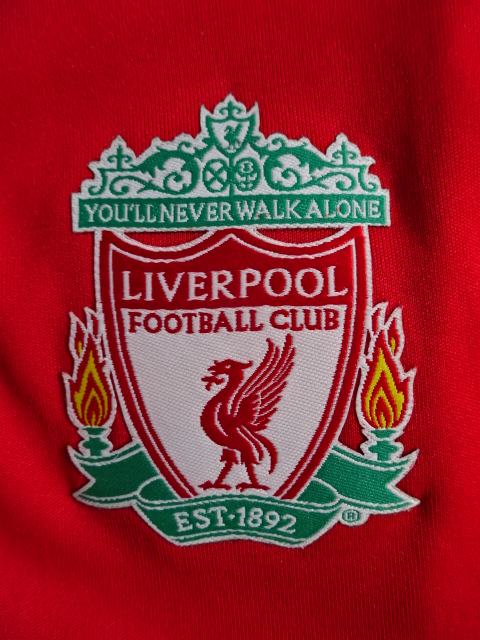 กางเกงฟุตบอล ทีมสโมสรลิเวอร์พูล ชุดเหย้า 2015/16 LB-Size / LIVERPOOL Football Shorts Home Kit 2015/16 Jersey LB-Size