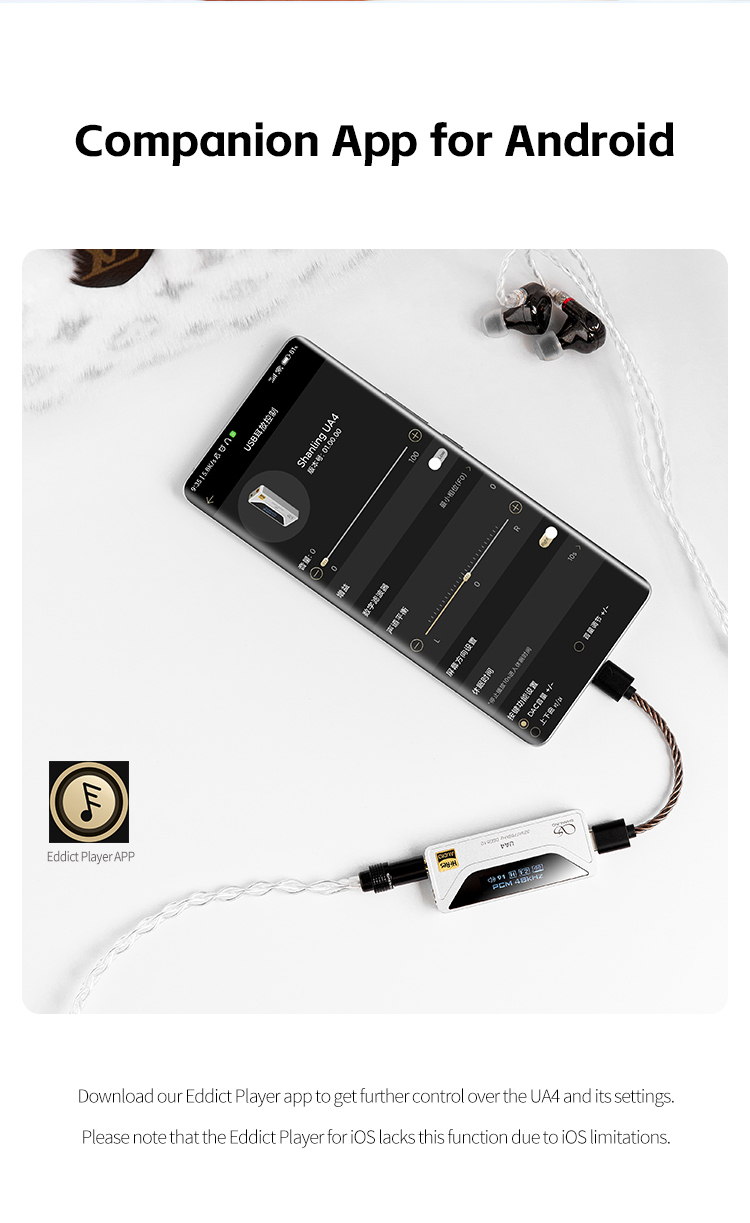 Shanling UA4 DAC/AMP พกพา ชิป ESS ES9069Q + Dual RT6863 ประกันศูนย์ไทย