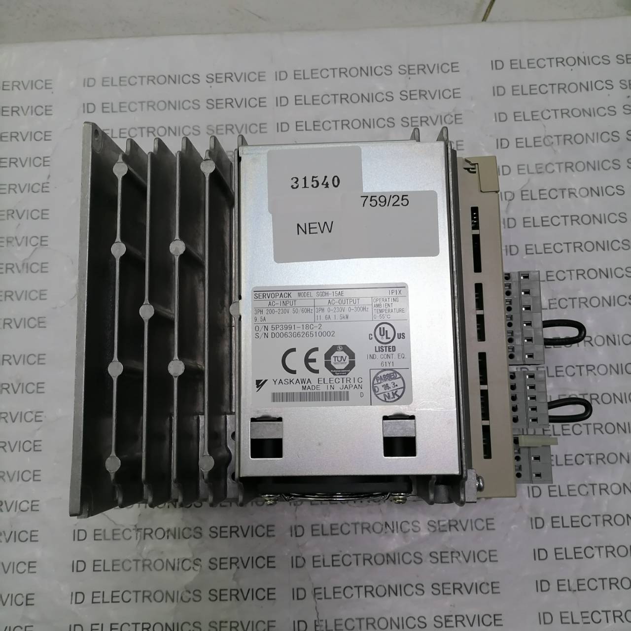 SGDH-15AE SERVOPACK " YASKAWA "