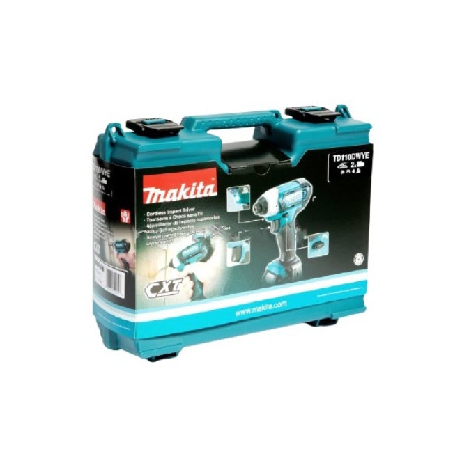 ไขควงกระแทกไร้สาย 12 โวลต์ Makita มากีต้า รุ่น TD110DWYE (แท้) ##