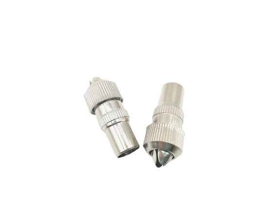 ปลั๊ก75โอห์ม(ทีวี) เหล็ก(ผู้) PAL-101(แพ็คคู่)