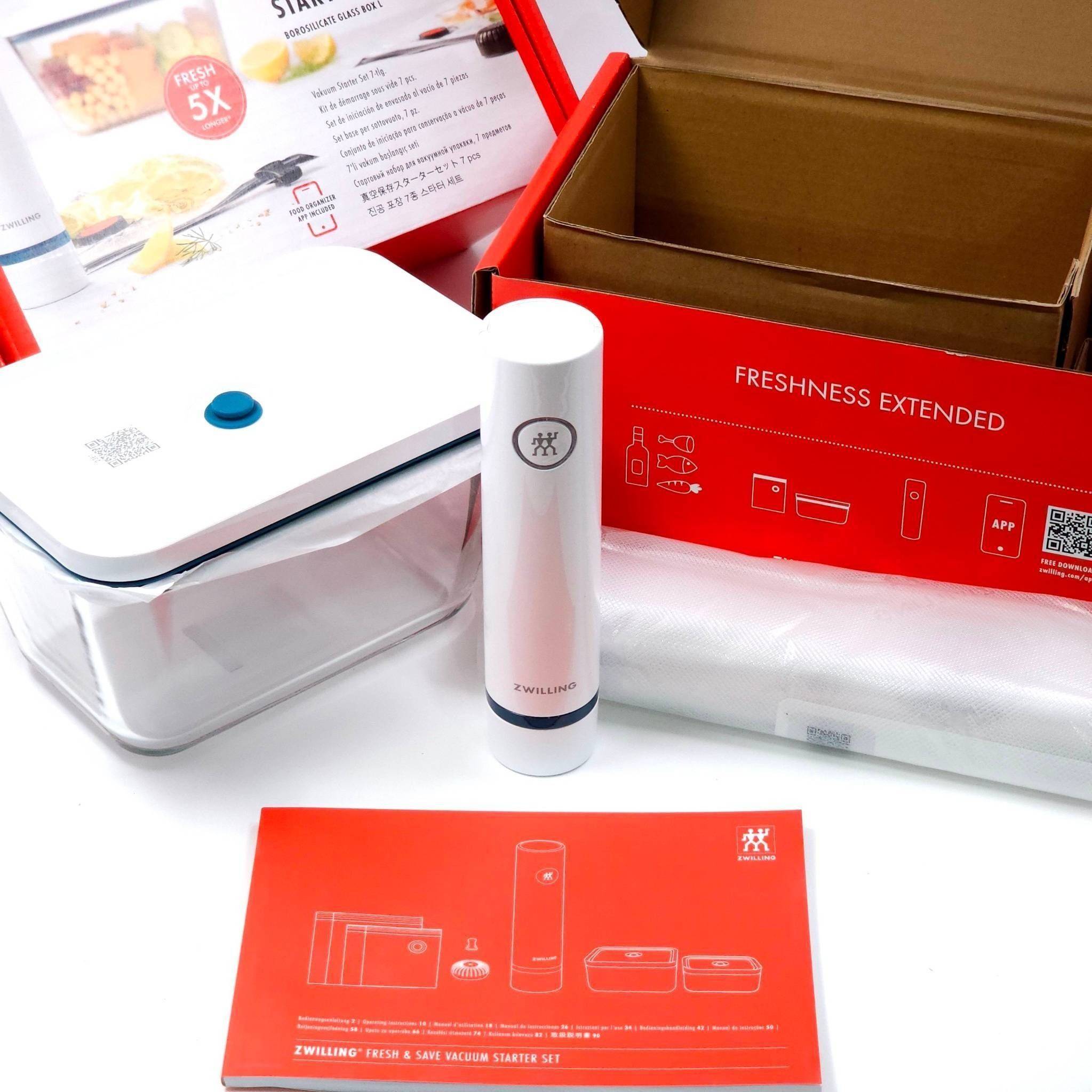 ชุด 7 ชิ้น ZWILLING Fresh And Save Vacuum Starter Set