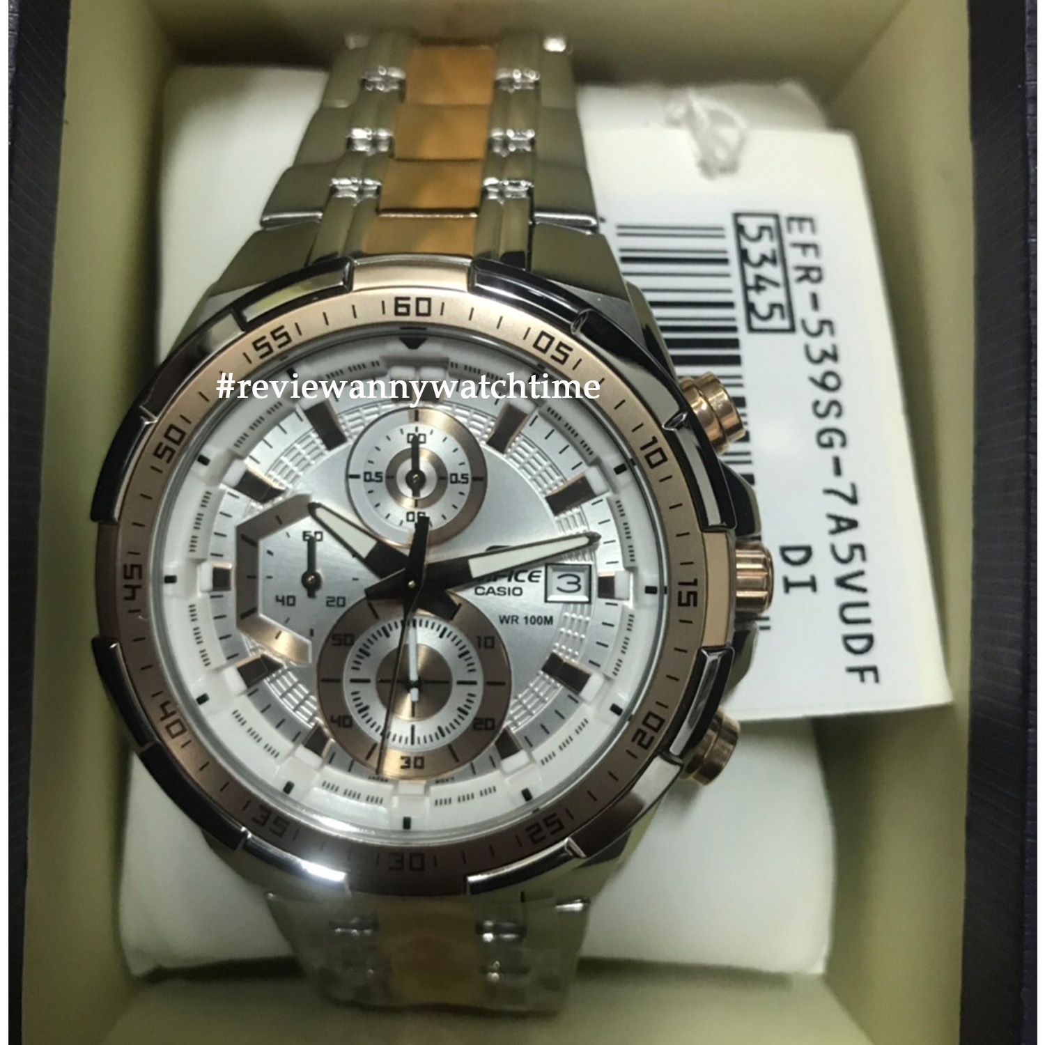 EDIFICE EFR-539SG-7A5